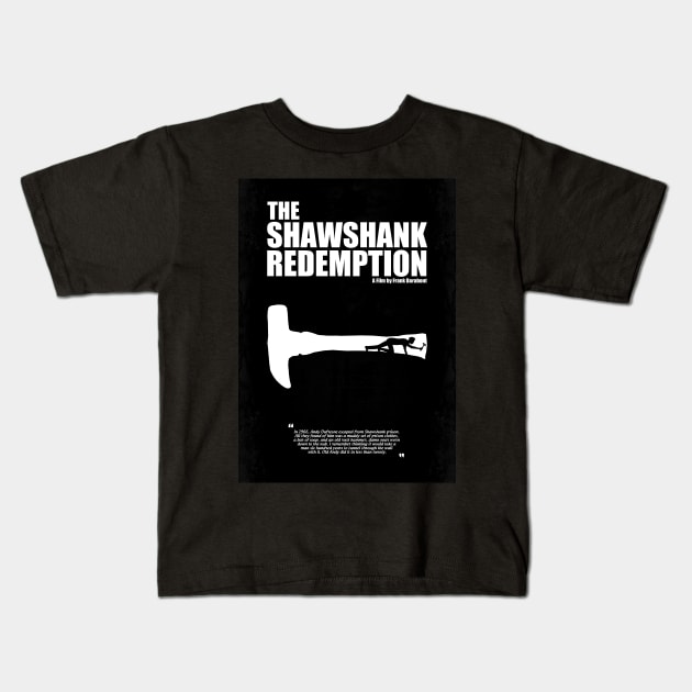 The Shawshank Redemption - Minimal Movie Film Fanart Alternative Kids T-Shirt by HDMI2K